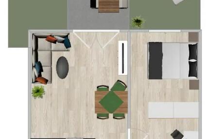 Wohnung Calw - 2 Zimmer, 45 m&sup2;, 890&euro; | Angebot:24847895