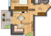 Tolle Single Wohnung HN City