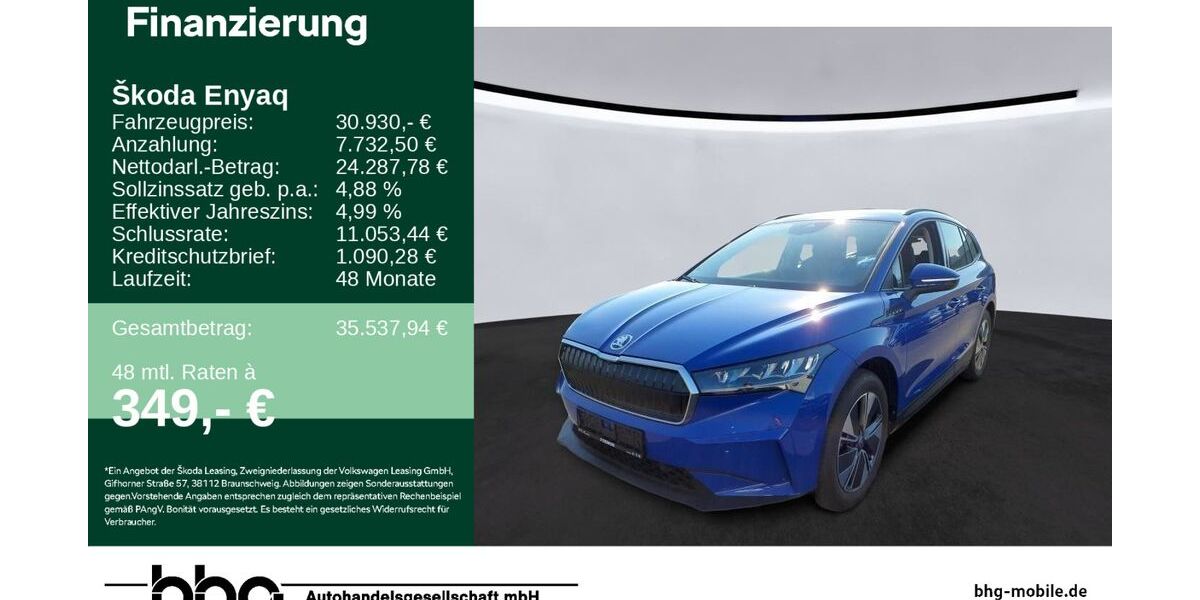Skoda Enyaq 18.257 km 30.930 &euro; Reutlingen 72770
