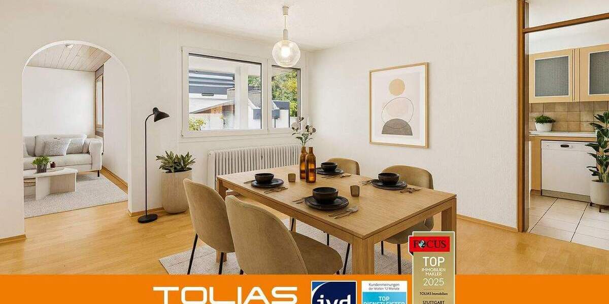 Etagenwohnung Esslingen am Neckar Sulzgries - 3 Zimmer, 88 m&sup2;, 290.000&euro; | Angebot:24155845