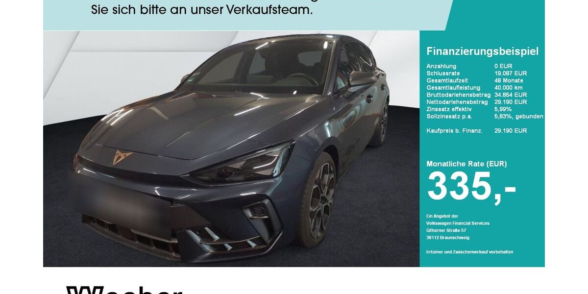 Cupra Leon 5.439 km 29.190 &euro; Calw 75365