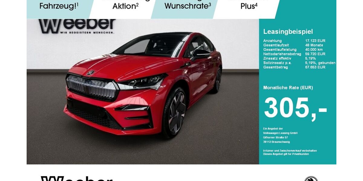 Skoda Enyaq 1.990 km 53.111 &euro; Weil der Stadt 71263