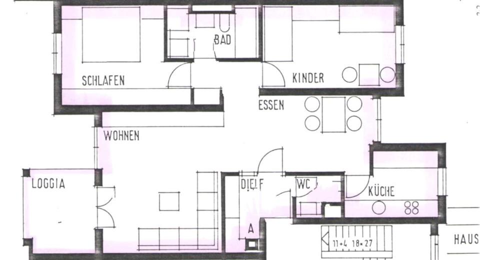 Etagenwohnung Holzgerlingen - 3 Zimmer, 86 m&sup2;, 1.350&euro; | Angebot:25174518
