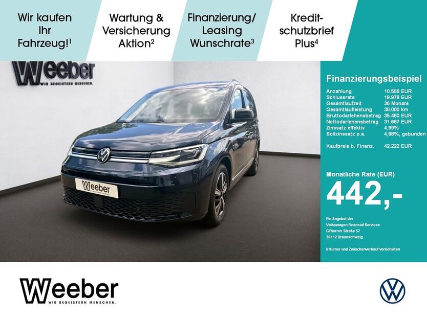 VW Caddy 1.005 km 42.222 € Herrenberg 71083