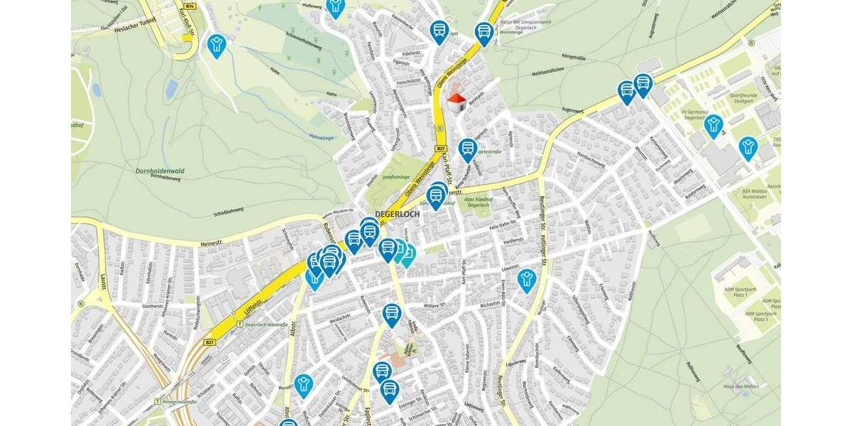 Naturnah & zentral: Helle 3-Zimmer-Wohnung in Degerloch 3 zimmer