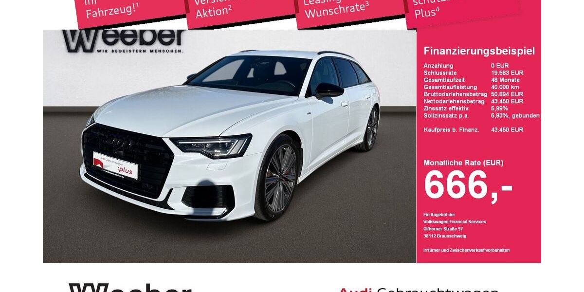 Audi A6 49.593 km 42.990 &euro; Weil der Stadt 71263