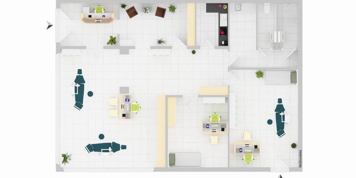 Helle Gewerbeeinheit in Heumaden - ideal für Praxis oder Dienstleistung zimmer