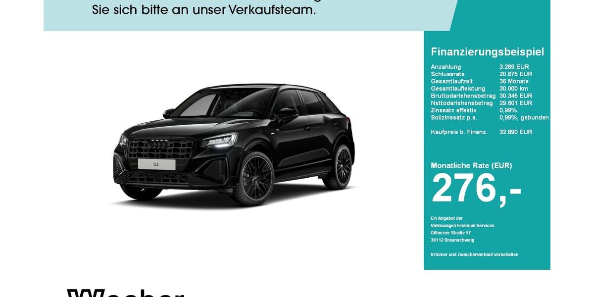 Audi Q2 8.771 km 32.890 &euro; Leonberg 71229