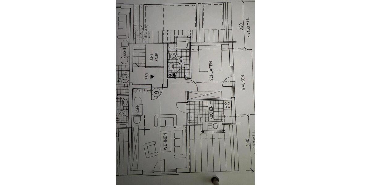 Dachgeschoßwohnung Rottenburg am Neckar - 2 Zimmer, 51 m&sup2;, 199.999&euro; | Angebot:25641435