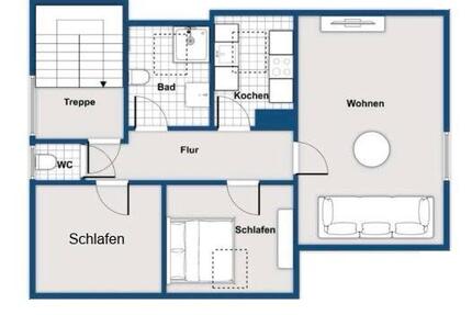 Wohnung Ludwigsburg Eglosheim - 3 Zimmer, 47 m&sup2;, 890&euro; | Angebot:26234301