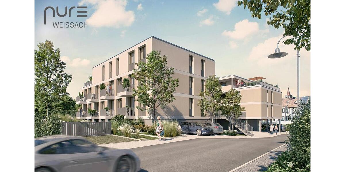 Etagenwohnung Weissach - 2.5 Zimmer, 56 m&sup2;, 1.082&euro; | Angebot:26492685