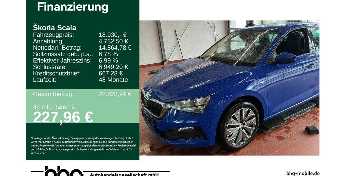 Skoda Scala 83.284 km 18.930 &euro; Reutlingen 72770
