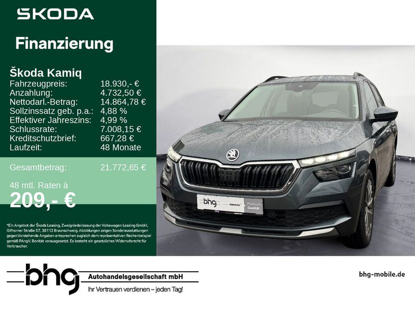 Skoda Kamiq 39.013 km 18.930 € Tübingen 72072