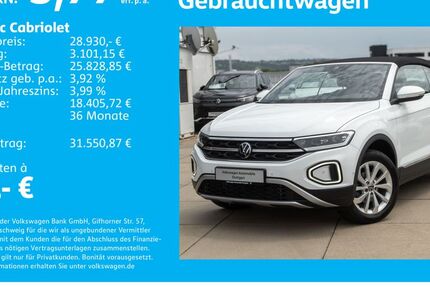 VW T-Roc 29.382 km 27.930 € Stuttgart-Wangen 70188
