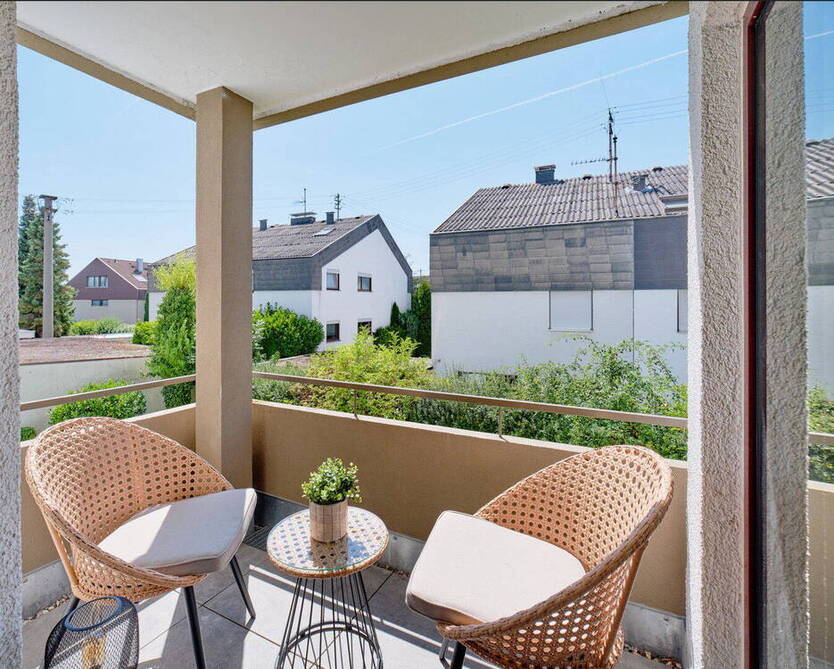 Frisch renovierte 3 Zimmer-Wohnung in Gebersheim