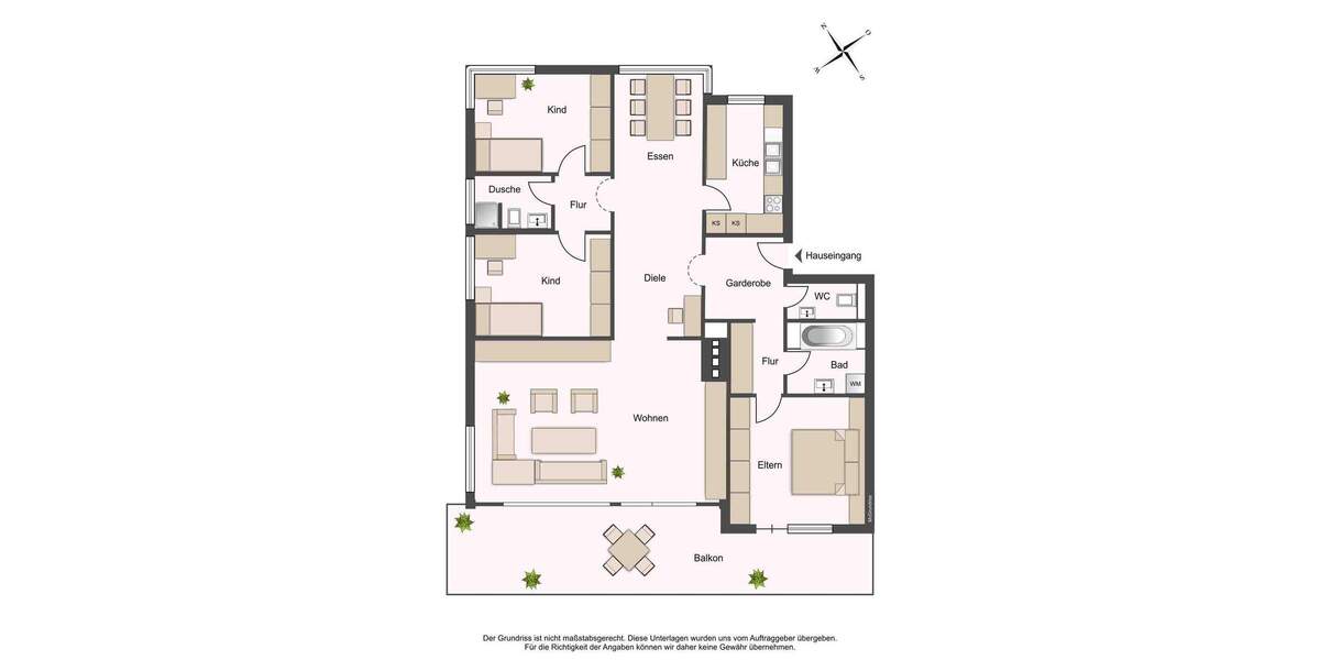 Etagenwohnung Stuttgart Hoffeld - 5 Zimmer, 137 m&sup2;, 680.000&euro; | Angebot:24658102