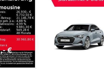 Audi A3 11.169 km 26.930 &euro; Reutlingen 72760