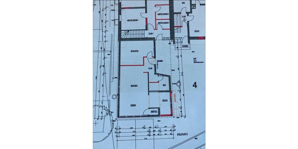 Erdgeschoßwohnung Reutlingen Altenburg - 2 Zimmer, 67 m&sup2;, 1.050&euro; | Angebot:24623349