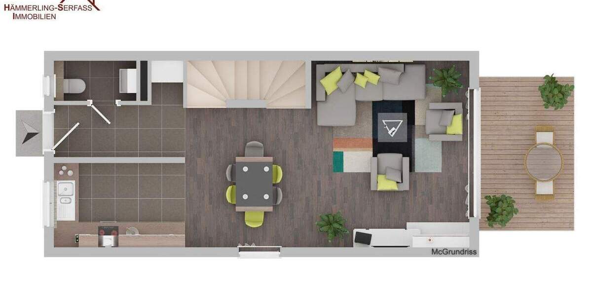 Reihenendhaus Stuttgart Plieningen - 5 Zimmer, 124 m&sup2;, 772.200&euro; | Angebot:24532365