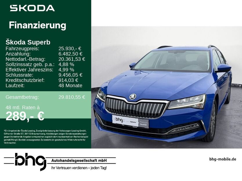 Skoda Superb 30.238 km 25.930 € Tübingen 72072