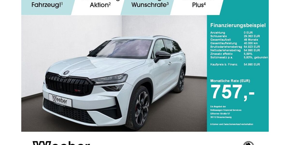 Skoda Kodiaq 1.100 km 54.990 &euro; Leonberg 71229