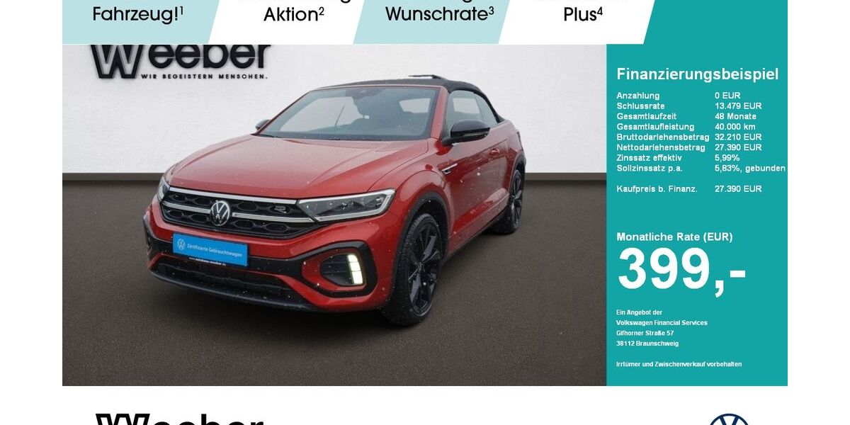 VW T-Roc 42.297 km 27.090 &euro; Calw 75365