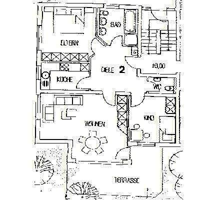 Tolle 3-Zi.-EG-Whg. mit Terrasse + EBK in ruhiger Lage in Öschelbronn 3 zimmer