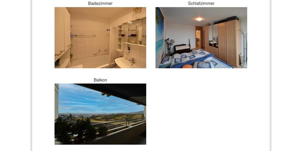 Hochparterre Tübingen - 2 Zimmer, 66 m&sup2;, 900&euro; | Angebot:24841710