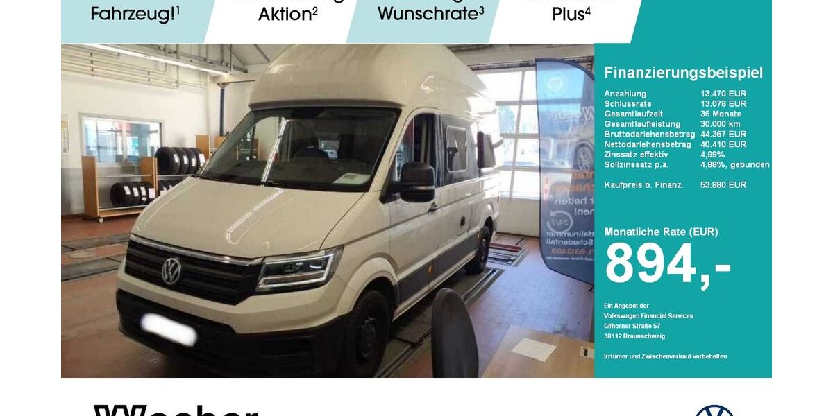 VW Crafter 55.205 km 53.826 &euro; Leonberg 71229