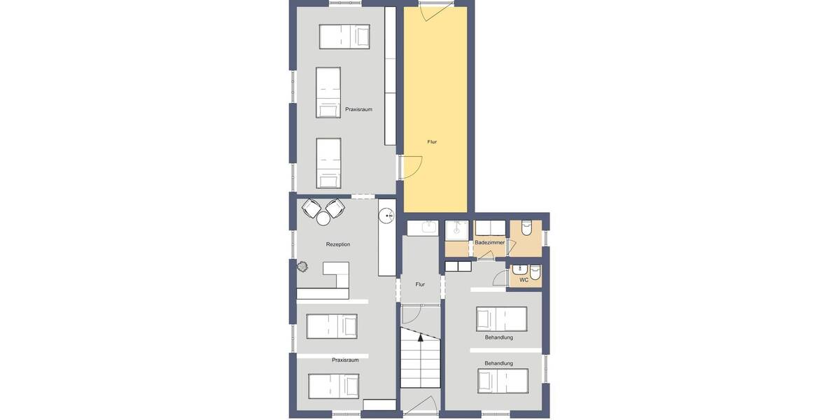 Etagenwohnung Ludwigsburg Oßweil - 3 Zimmer, 100 m&sup2;, 299.000&euro; | Angebot:24113627
