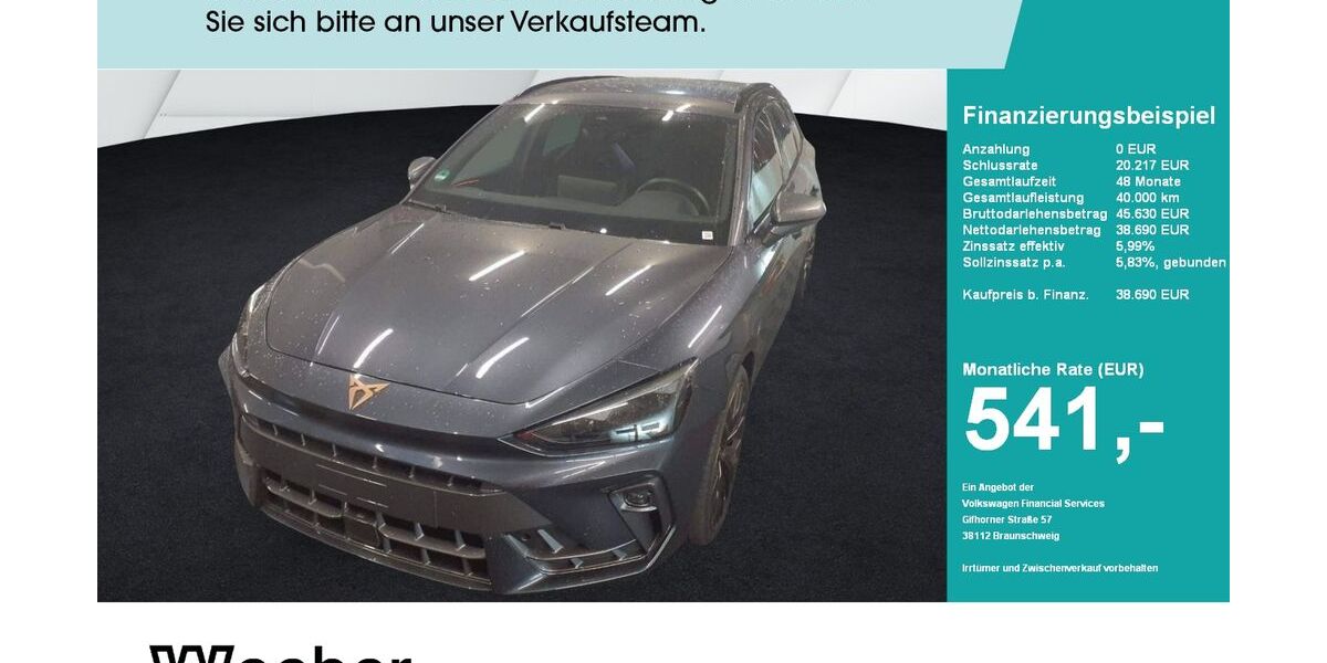 Cupra Leon 3.542 km 38.690 &euro; Calw 75365