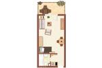 Etagenwohnung Heimsheim - 1 Zimmer, 34 m&sup2;, 119.000&euro; | Angebot:26503876