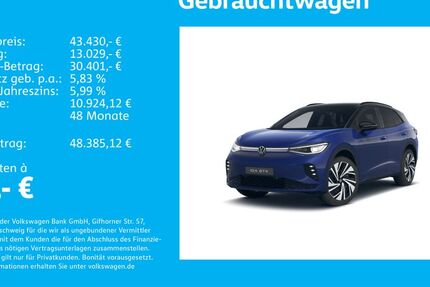 VW ID.4 14.090 km 43.430 &euro; Stuttgart-Feuerbach 70469