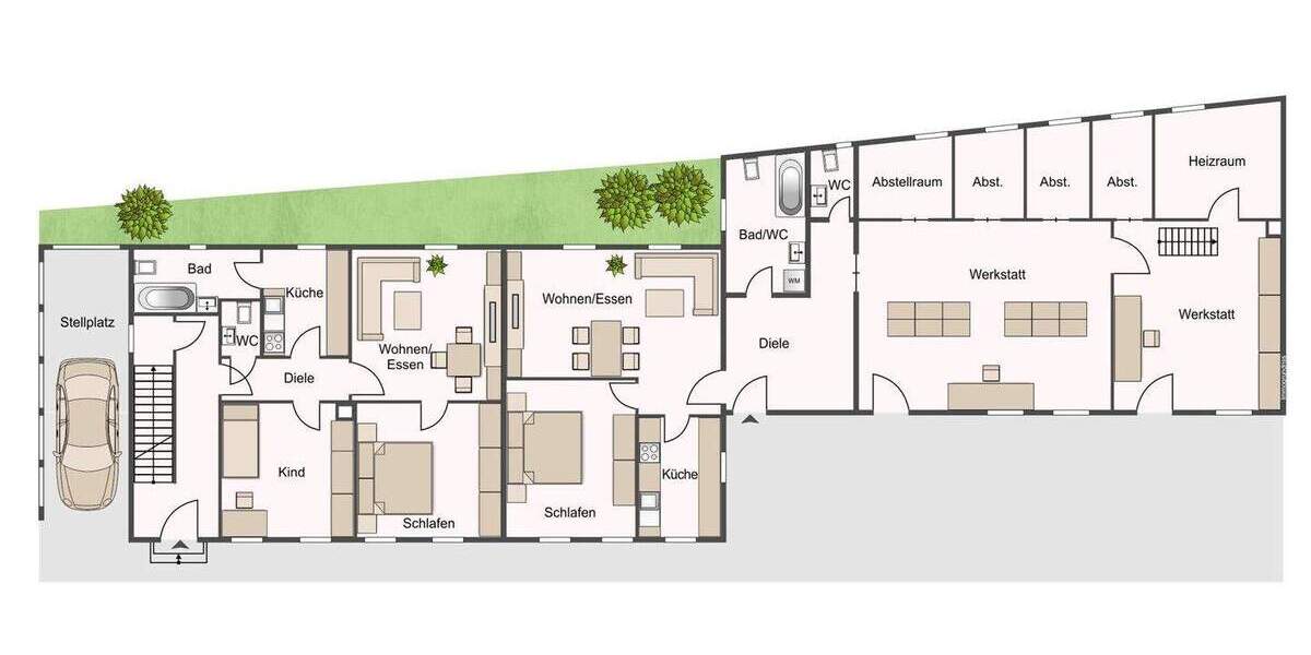 Mehrfamilienhaus, Wohnhaus Stuttgart / Münster Münster - 8 Zimmer, 240 m&sup2;, 889.000&euro; | Angebot:24780859