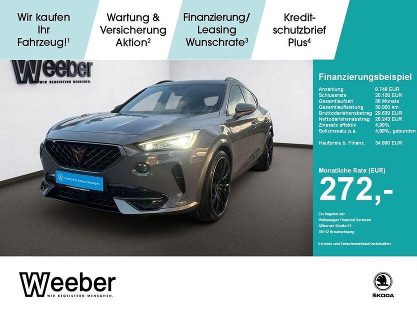 Cupra Formentor 45.687 km 34.990 € Herrenberg 71083