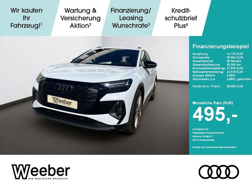 Audi Q4 e-tron 9.990 km 56.690 € Herrenberg 71083
