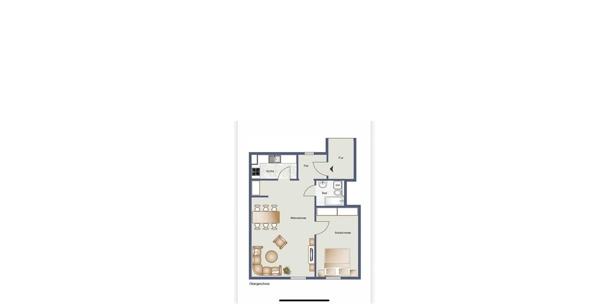 Dachgeschoßwohnung Ludwigsburg Eglosheim - 2.5 Zimmer, 56 m&sup2;, 1.270&euro; | Angebot:27542523