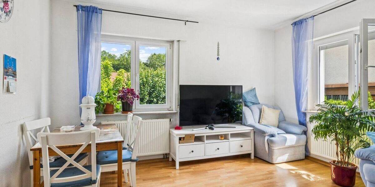 Guter Schnitt & gefragte Lage - Vermietete 2-Zimmer-Wohnung in Oßweil 2 zimmer