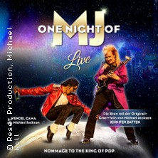 One Night of MJ - The Tribute to The King of Pop! 31.10.2026 CongressCentrum Pforzheim CCP