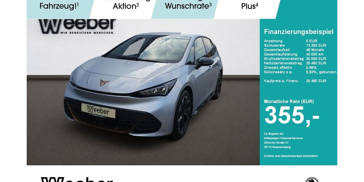 Cupra Born 25.563 km 25.350 &euro; Calw 75365