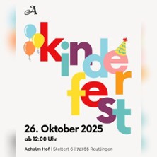 Kinderfest 26.10.2025 Achalm Hof