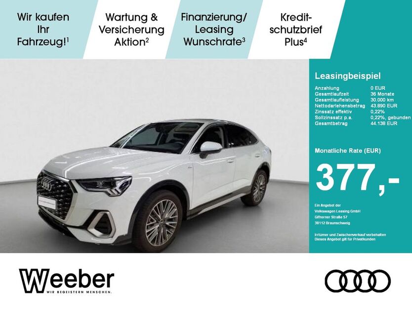 Audi Q3 7.461 km 43.490 € Herrenberg 71083