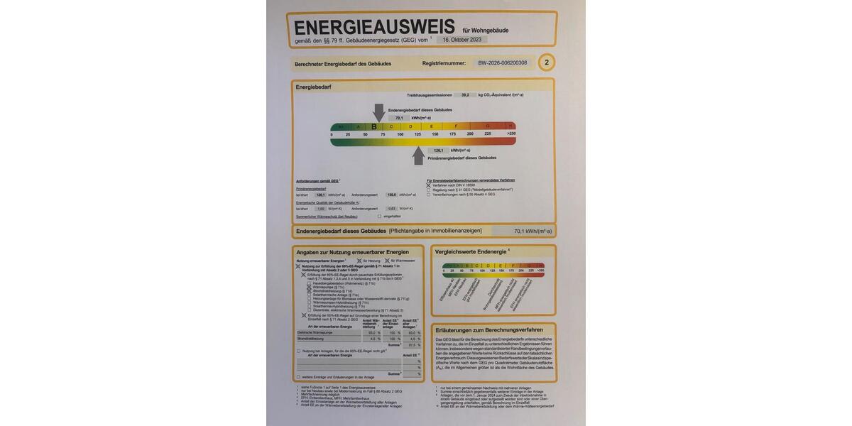 Doppelhaushälfte Filderstadt - 4 Zimmer, 135 m&sup2;, 2.200&euro; | Angebot:25059825