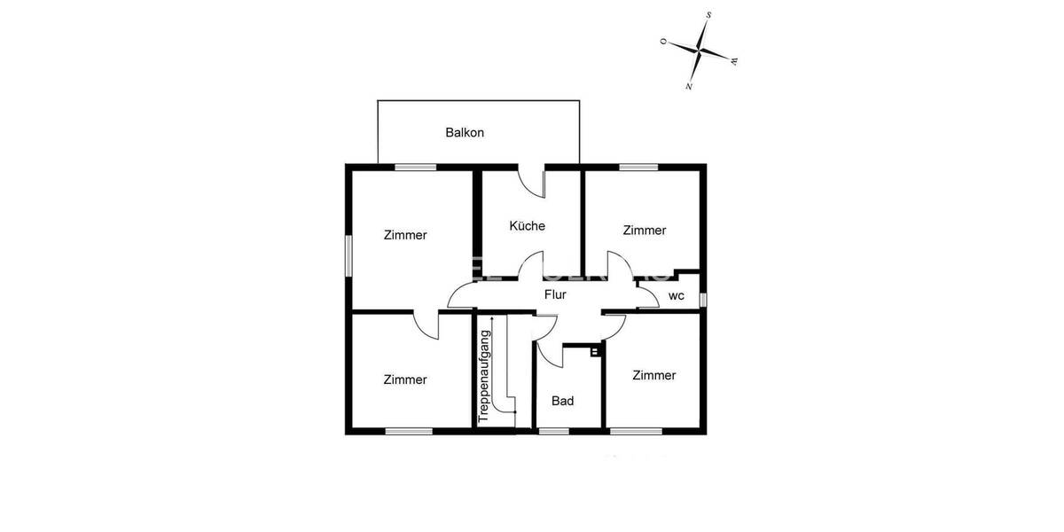 Etagenwohnung Ammerbuch-Entringen Entringen - 4 Zimmer, 100 m&sup2;, 1.290&euro; | Angebot:24698183