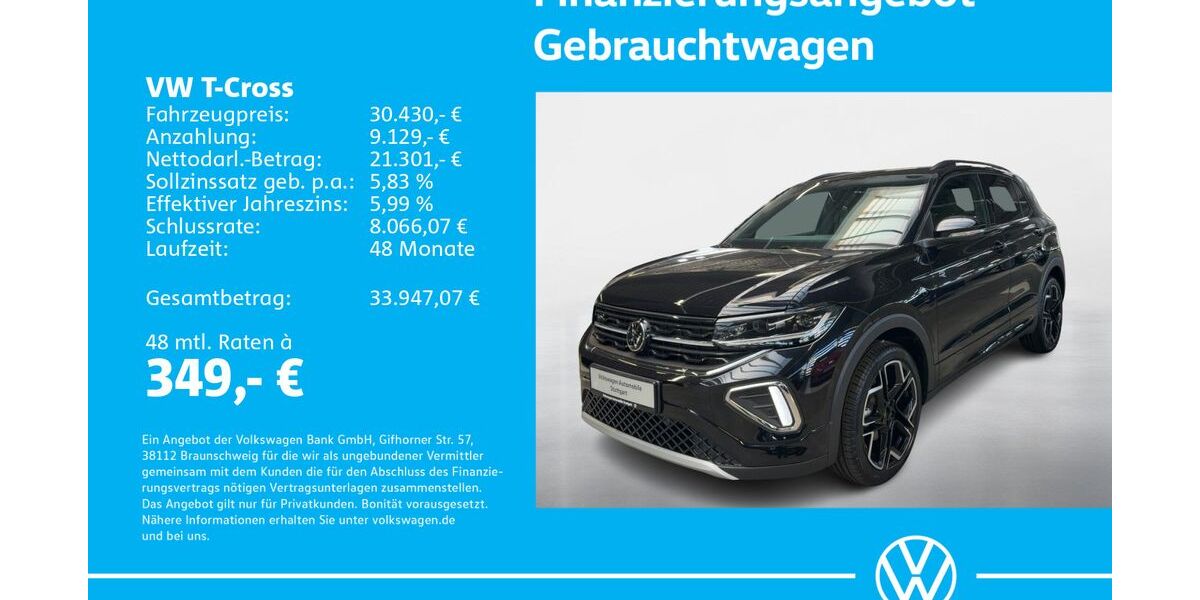 VW T-Cross 1.505 km 29.630 &euro; Stuttgart-Feuerbach 70469