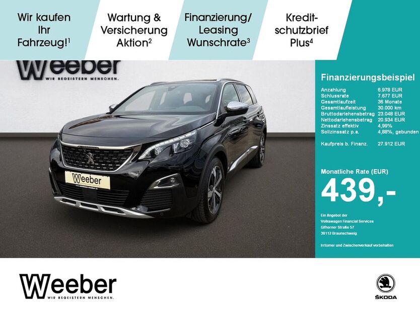 Peugeot 5008 53.318 km 27.911 € Weil der Stadt 71263