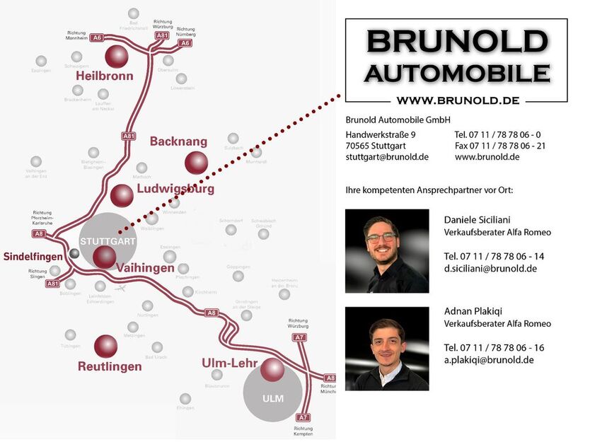 Alfa Romeo Stelvio 13.500 km 45.900 € Stuttgart 70565