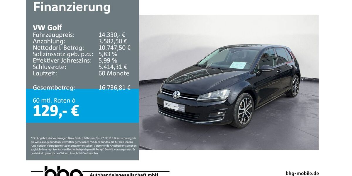 VW Golf 102.027 km 14.330 &euro; Metzingen 72555