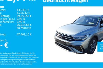 VW Tiguan 30.590 km 43.530 € Stuttgart-Feuerbach 70469