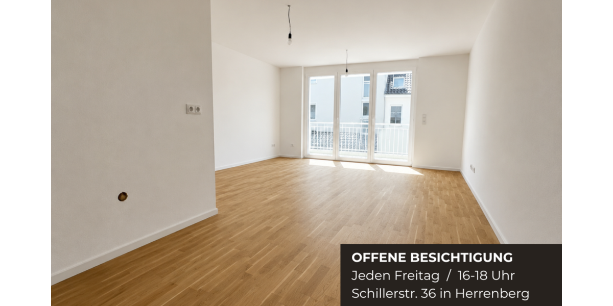 Etagenwohnung Herrenberg Herrenberg (Stadt) - 2 Zimmer, 58 m&sup2;, 429.000&euro; | Angebot:18937394